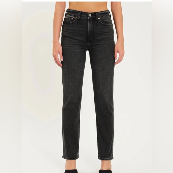 Daze Denim - High Rise Straight Leg Jeans